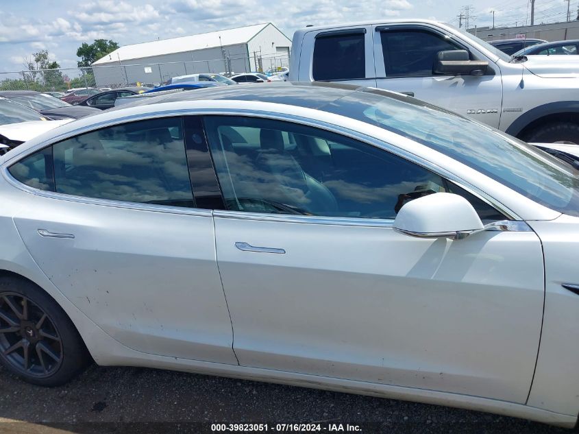 2020 Tesla Model 3 Standard Range Plus Rear-Wheel Drive/Standard Range Rear-Wheel Drive VIN: 5YJ3E1EA7LF737143 Lot: 39823051