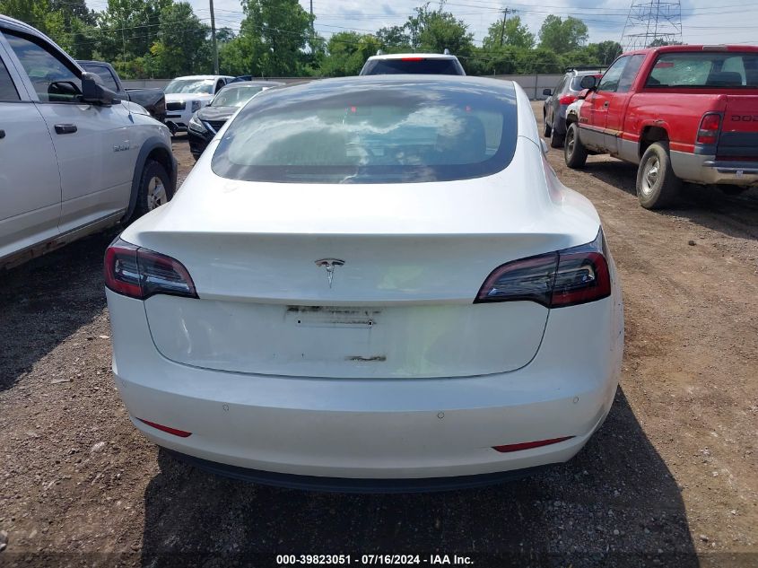 2020 Tesla Model 3 Standard Range Plus Rear-Wheel Drive/Standard Range Rear-Wheel Drive VIN: 5YJ3E1EA7LF737143 Lot: 39823051