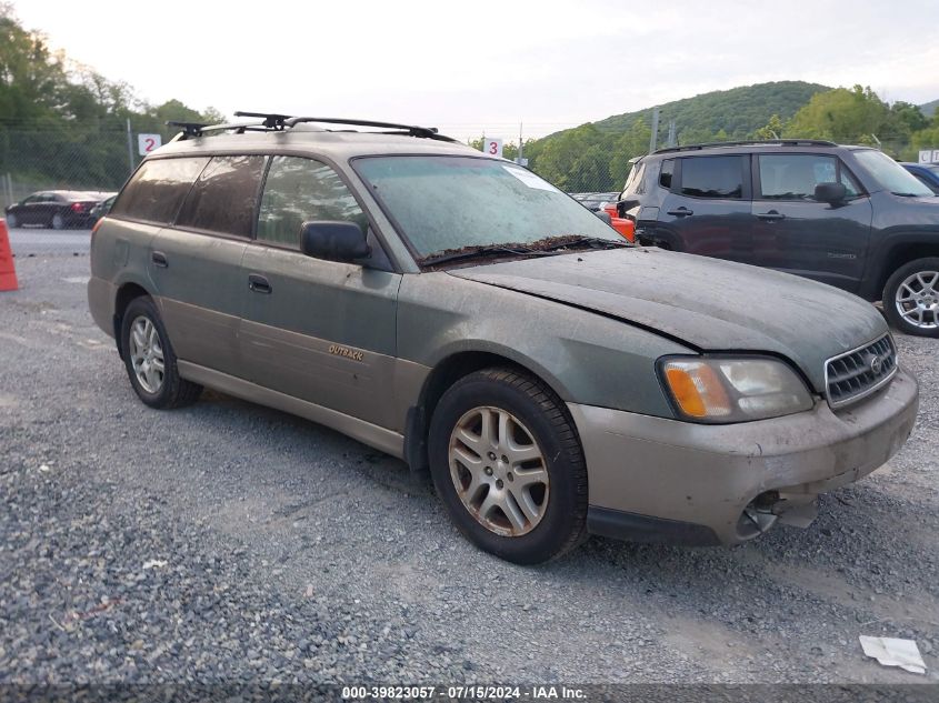 2003 Subaru Outback VIN: 4S3BH675X36631748 Lot: 39823057