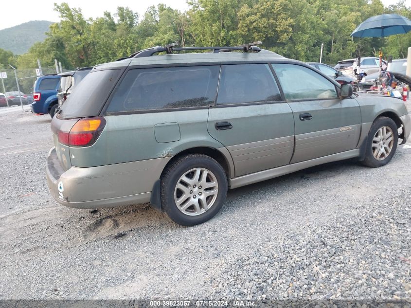 2003 Subaru Outback VIN: 4S3BH675X36631748 Lot: 39823057