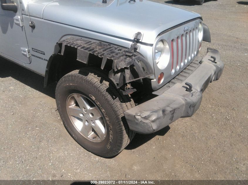 2012 Jeep Wrangler Sport VIN: 1C4AJWAG3CL239237 Lot: 39823072