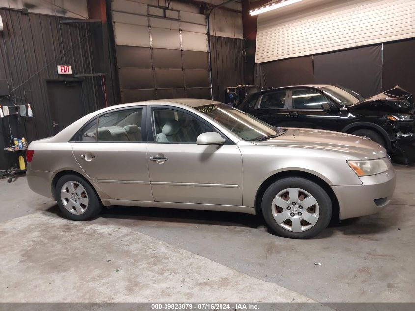 2006 Hyundai Sonata Gl VIN: KMHET46C36A076655 Lot: 39823079