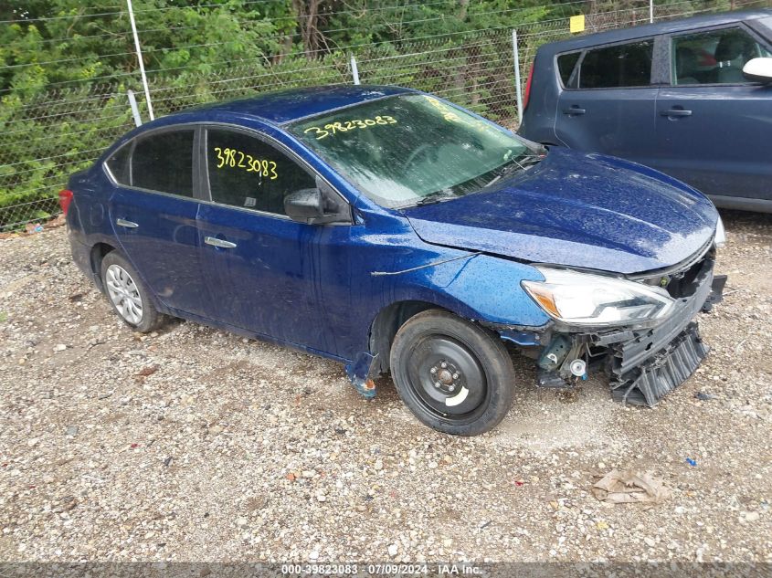 2019 Nissan Sentra S/Sv/Sr/Sl VIN: 3N1AB7AP9KY443388 Lot: 39823083