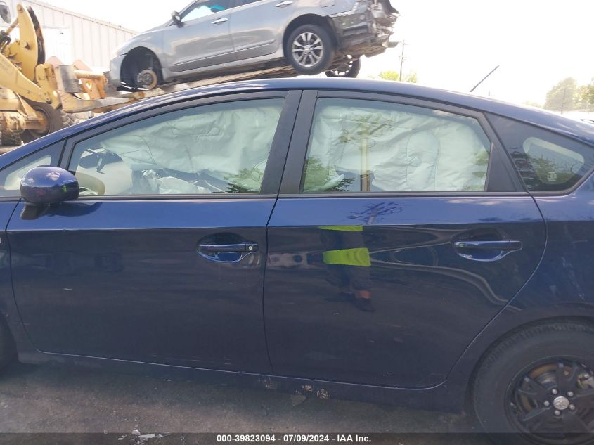 2014 Toyota Prius Two VIN: JTDKN3DU1E0357588 Lot: 39823094