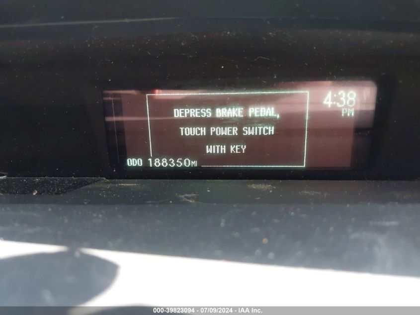 2014 Toyota Prius Two VIN: JTDKN3DU1E0357588 Lot: 39823094