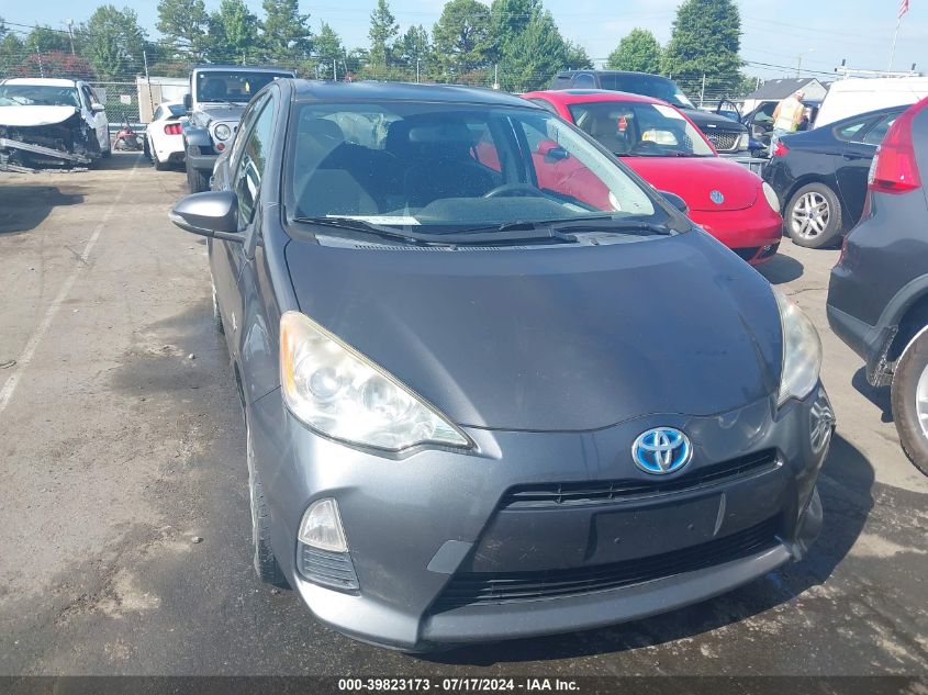 2014 Toyota Prius C Two VIN: JTDKDTB38E1080378 Lot: 39823173