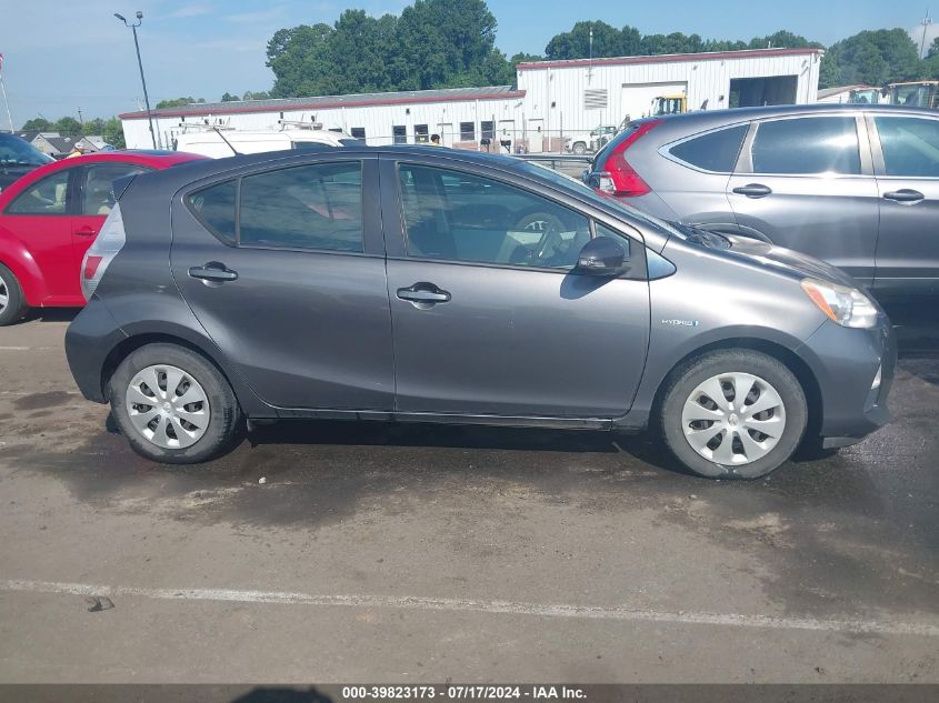 2014 Toyota Prius C Two VIN: JTDKDTB38E1080378 Lot: 39823173