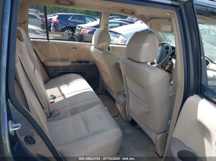 2007 Toyota Highlander VIN: JTEGD21A070164828 Lot: 39823193