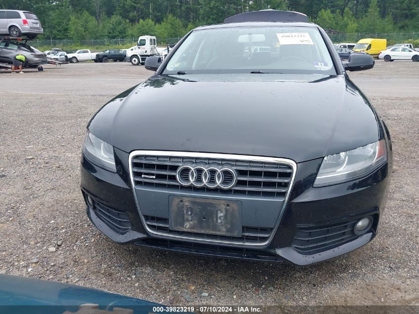 2011 Audi A4 Premium VIN: WAUBFAFL5BN036235 Lot: 39823219