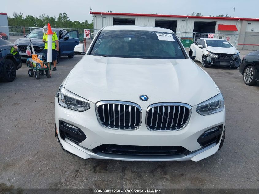 2019 BMW X4 xDrive30I VIN: 5UXUJ3C51KLG53222 Lot: 39823250