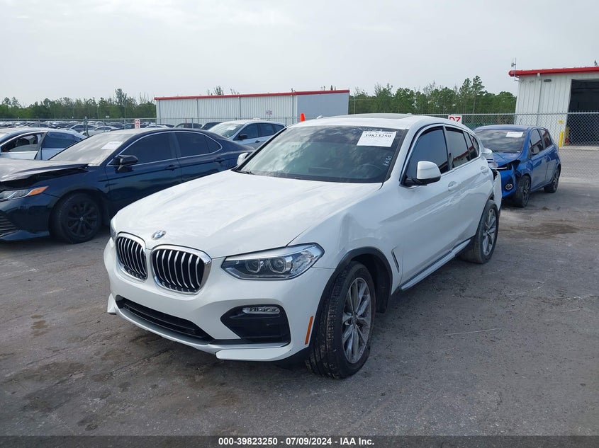 2019 BMW X4 xDrive30I VIN: 5UXUJ3C51KLG53222 Lot: 39823250