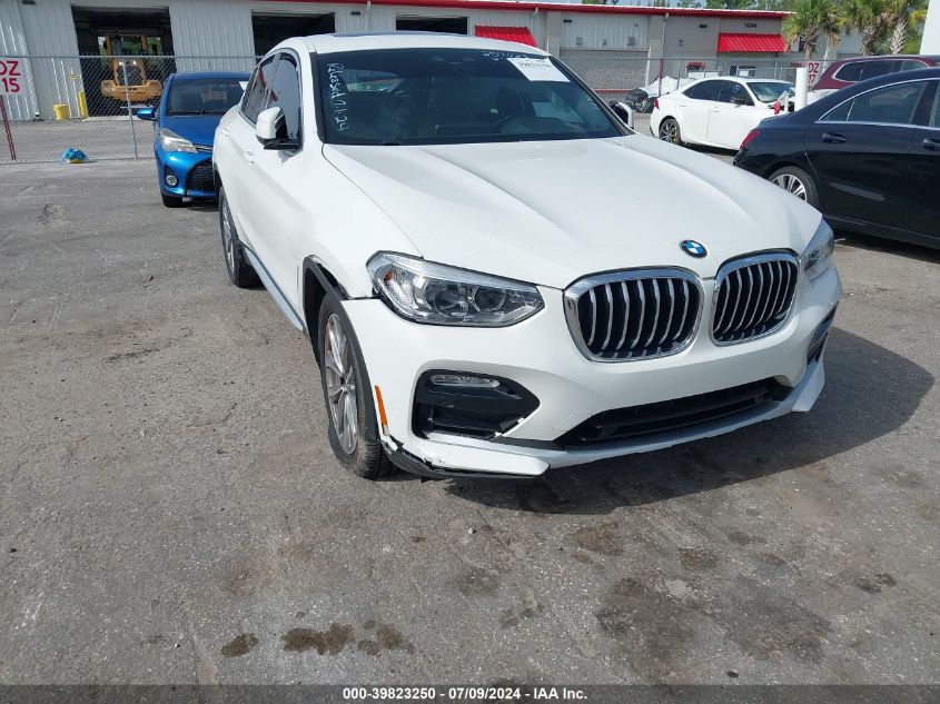 2019 BMW X4 xDrive30I VIN: 5UXUJ3C51KLG53222 Lot: 39823250