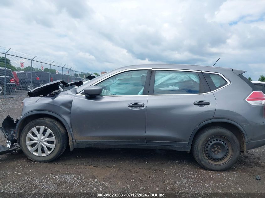 2016 Nissan Rogue S VIN: KNMAT2MV2GP714551 Lot: 39823263