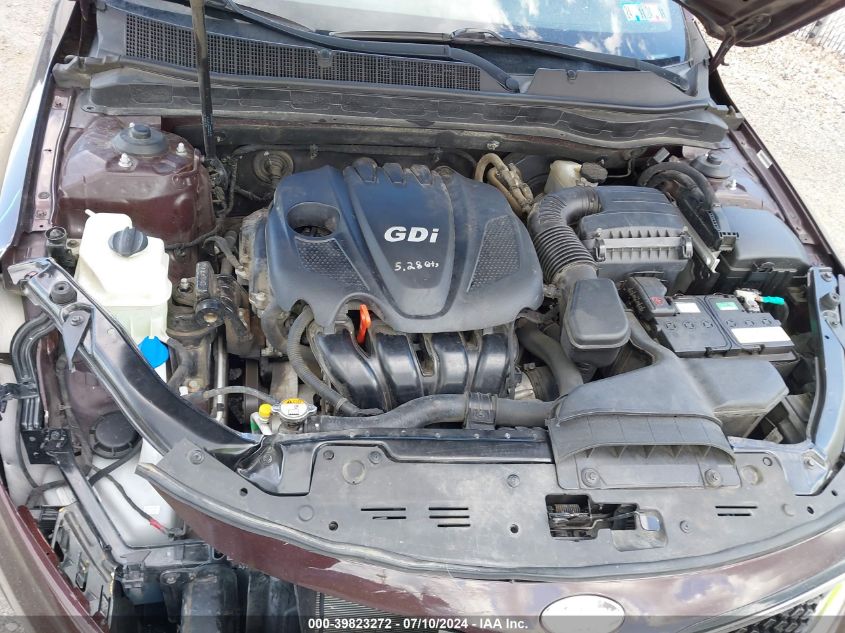 2015 Kia Optima Lx VIN: 5XXGM4A76FG355848 Lot: 39823272