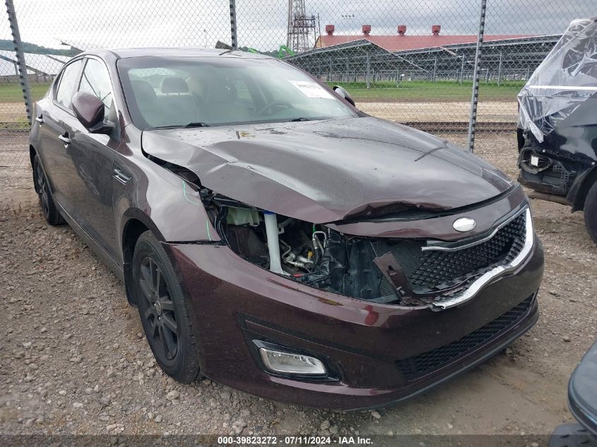 2015 Kia Optima Lx VIN: 5XXGM4A76FG355848 Lot: 39823272