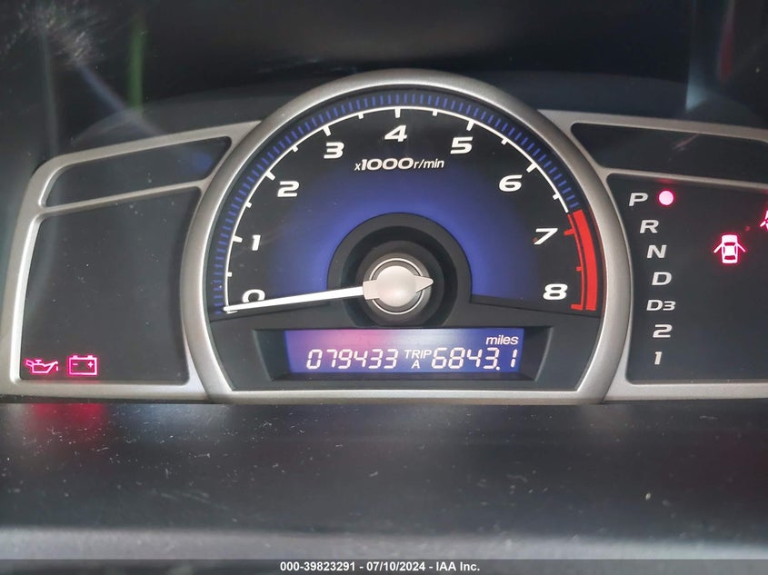 2010 Honda Civic Lx-S VIN: 2HGFA1F68AH313790 Lot: 39823291