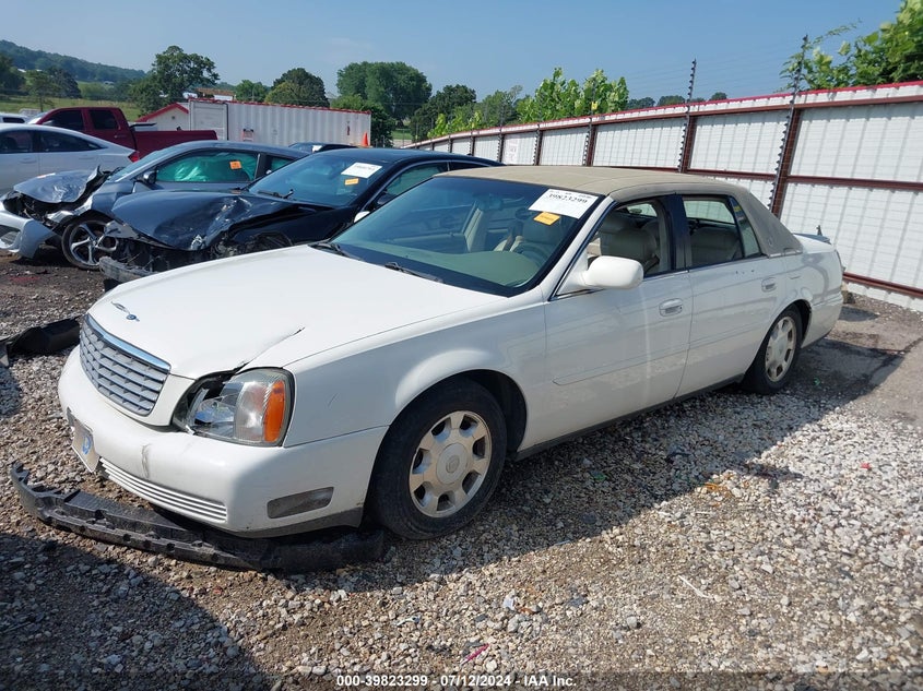1G6KD54Y52U285903 2002 CADILLAC DE VILLE photo no. 2