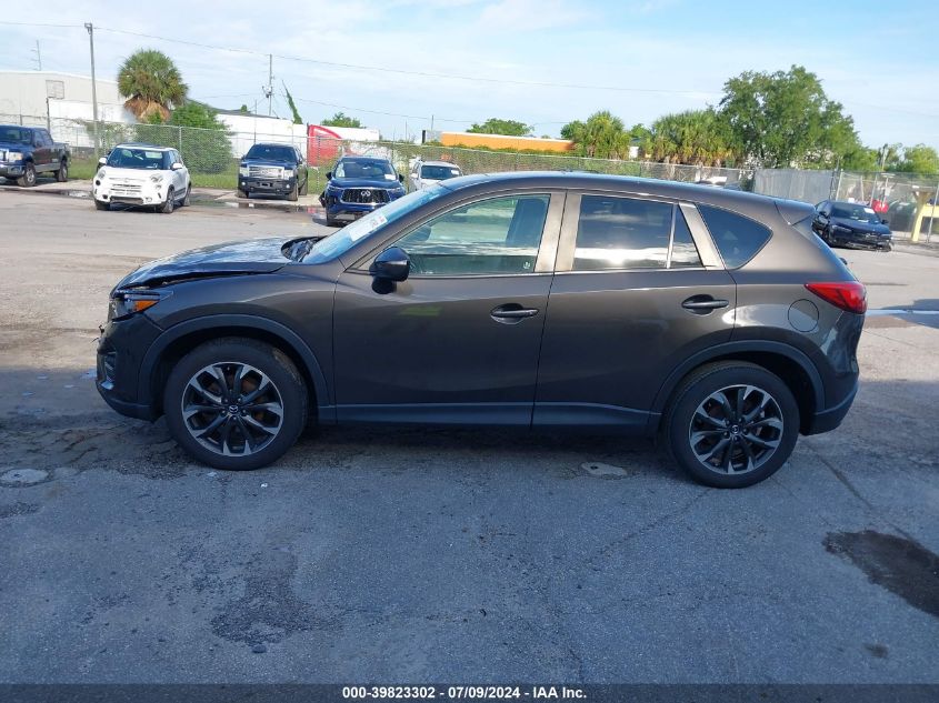 2016 Mazda Cx-5 Gt VIN: JM3KE2DYXG0905062 Lot: 39823302