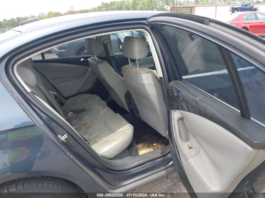 2006 Volkswagen Passat 3.6L 4Motion Luxury VIN: WVWFU73C16P160627 Lot: 39823308