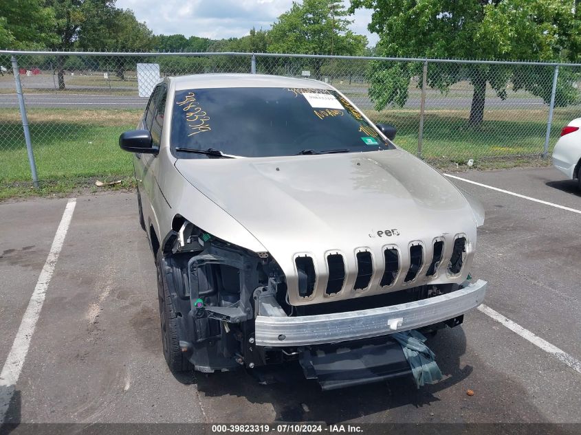 2014 Jeep Cherokee Sport VIN: 1C4PJMAB1EW210520 Lot: 39823319