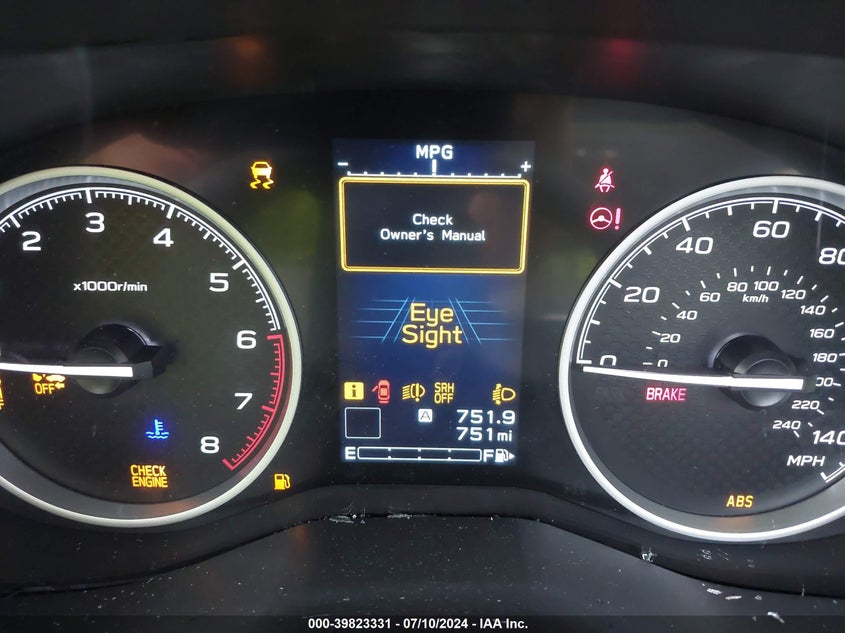 2024 Subaru Forester Premium VIN: JF2SKACC6RH504597 Lot: 39823331