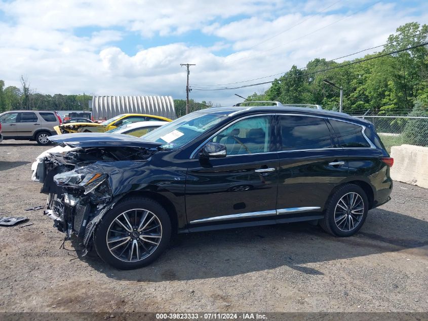 2019 Infiniti Qx60 Luxe/Pure VIN: 5N1DL0MM5KB565671 Lot: 39823333