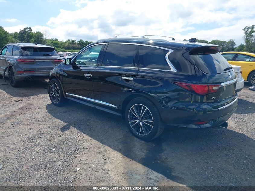 2019 Infiniti Qx60 Luxe/Pure VIN: 5N1DL0MM5KB565671 Lot: 39823333