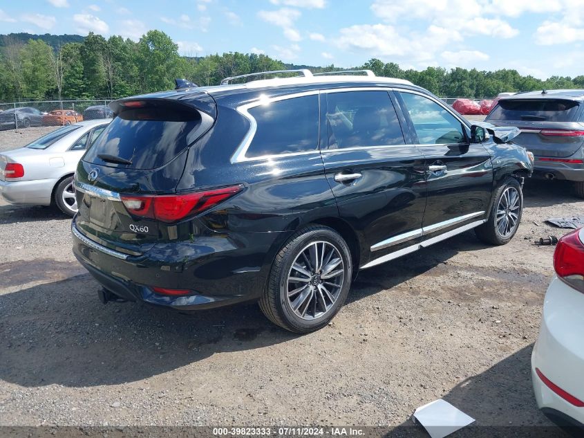 2019 Infiniti Qx60 Luxe/Pure VIN: 5N1DL0MM5KB565671 Lot: 39823333