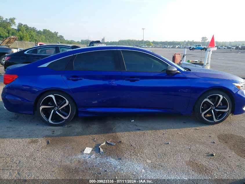 2021 Honda Accord Sport Special Edition VIN: 1HGCV1F46MA015702 Lot: 39823335