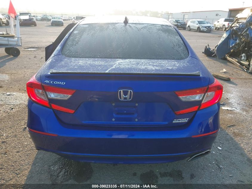 2021 Honda Accord Sport Special Edition VIN: 1HGCV1F46MA015702 Lot: 39823335