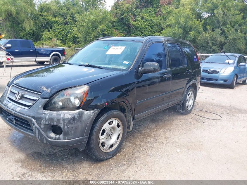 2005 Honda Cr-V Lx VIN: JHLRD78525C005908 Lot: 39823344