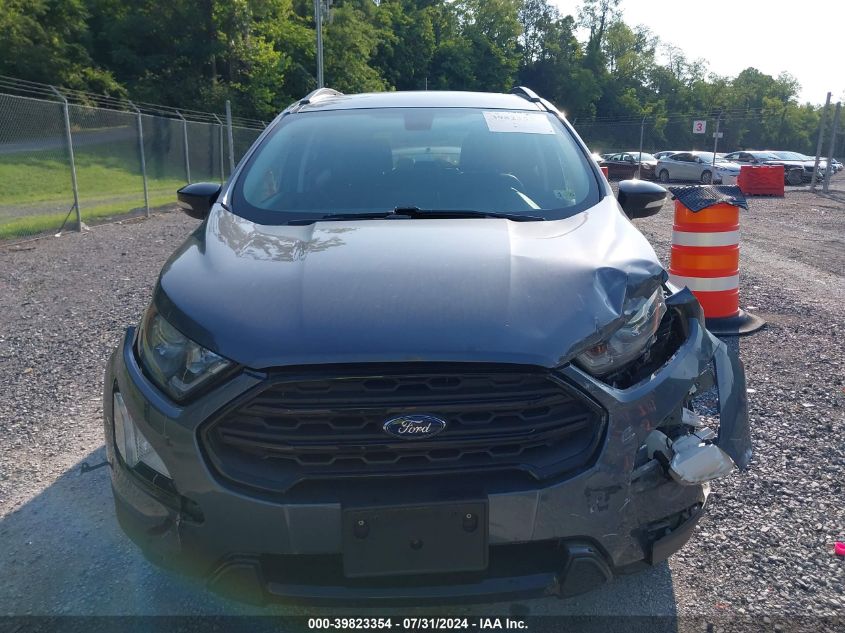 2019 Ford Ecosport Ses VIN: MAJ6S3JL5KC306133 Lot: 39823354