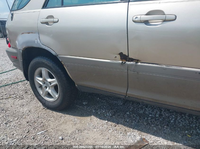 2001 Lexus Rx 300 VIN: JTJHF10U510224907 Lot: 39823355