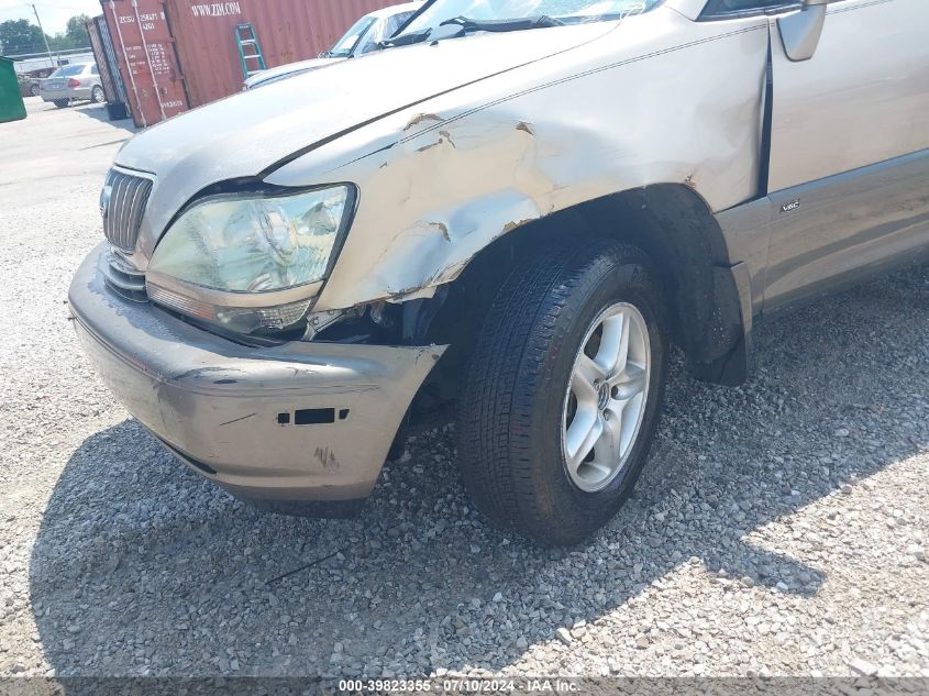 2001 Lexus Rx 300 VIN: JTJHF10U510224907 Lot: 39823355