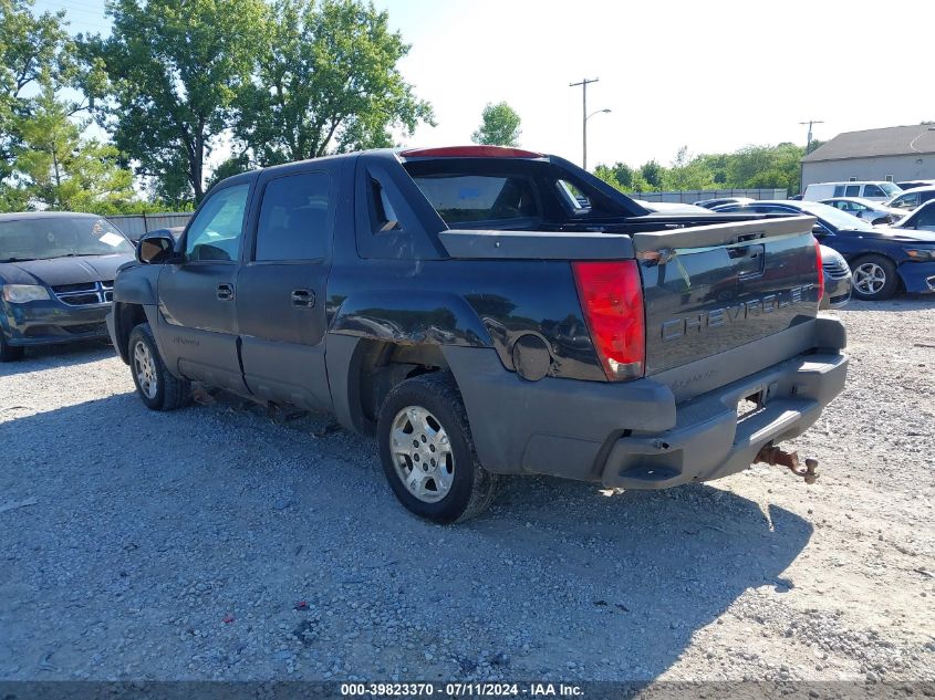 3GNEK13T43G135226 | 2003 CHEVROLET AVALANCHE 1500