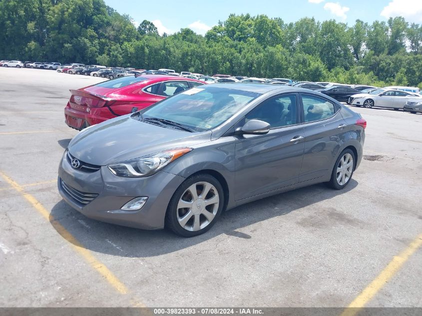 2013 Hyundai Elantra Limited VIN: 5NPDH4AE4DH273012 Lot: 39823393