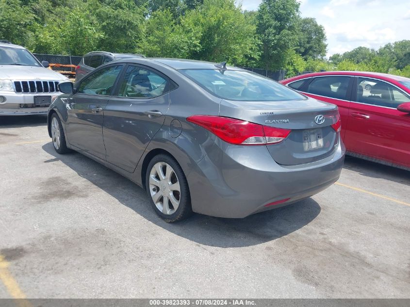 2013 Hyundai Elantra Limited VIN: 5NPDH4AE4DH273012 Lot: 39823393