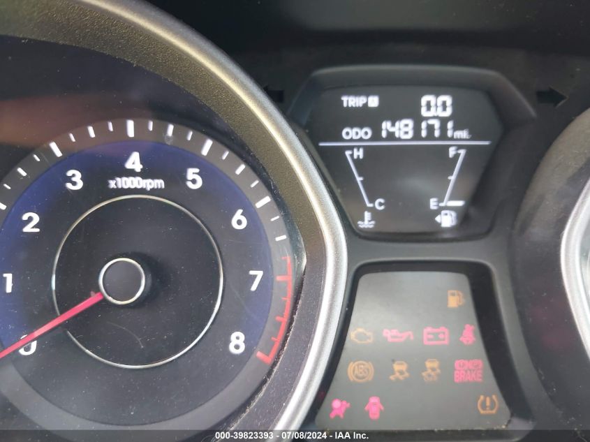 2013 Hyundai Elantra Limited VIN: 5NPDH4AE4DH273012 Lot: 39823393