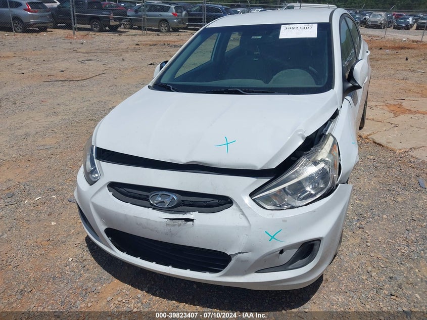 2017 Hyundai Accent Value Edition VIN: KMHCT4AE7HU372960 Lot: 39823407