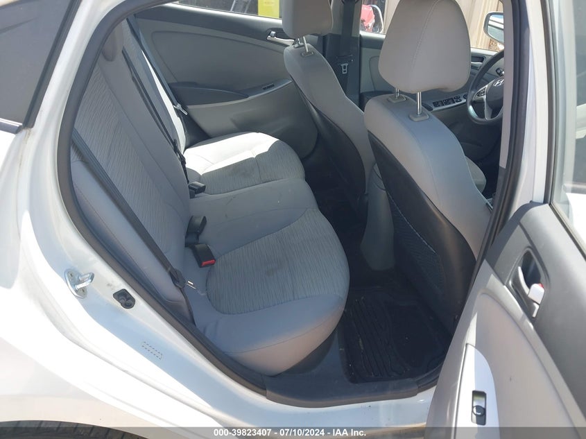 2017 Hyundai Accent Value Edition VIN: KMHCT4AE7HU372960 Lot: 39823407