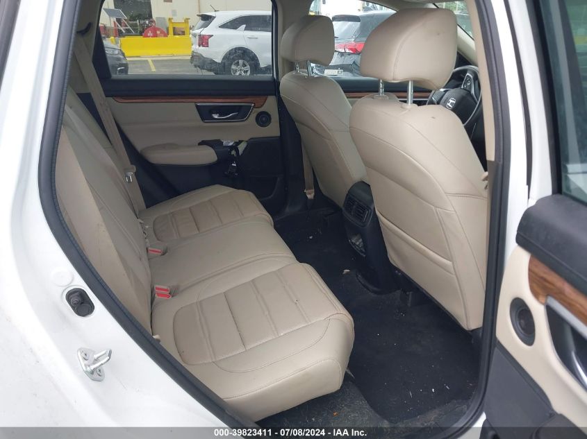 2022 Honda Cr-V Awd Ex-L VIN: 7FARW2H80NE020676 Lot: 39823411