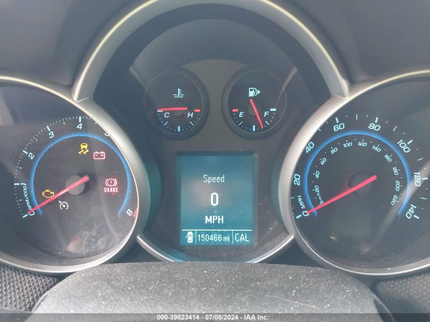 2012 Chevrolet Cruze Eco VIN: 1G1PK5SC3C7150413 Lot: 39823414