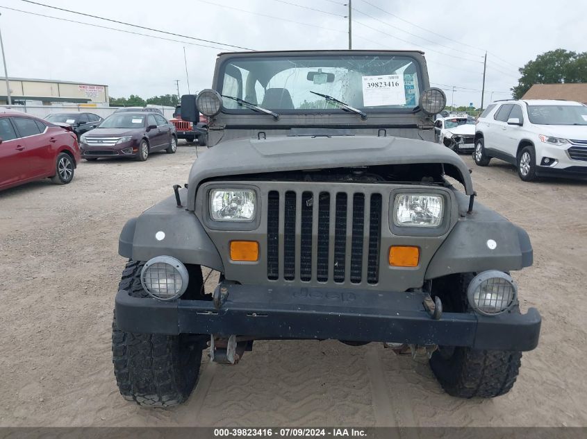 1990 Jeep Wrangler / Yj Sahara VIN: 2J4FY49T9LJ521020 Lot: 39823416