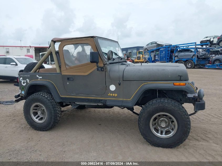 1990 Jeep Wrangler / Yj Sahara VIN: 2J4FY49T9LJ521020 Lot: 39823416