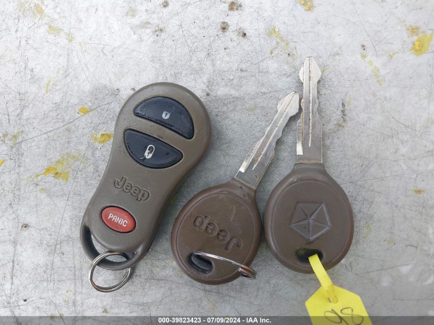 2000 Jeep Grand Cherokee Laredo VIN: 1J4GW48S7YC323525 Lot: 39823423