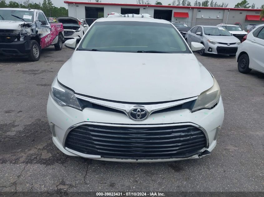2016 Toyota Avalon Xle Plus/Premium/Tour/Ltd VIN: 4T1BK1EB6GU196673 Lot: 39823431