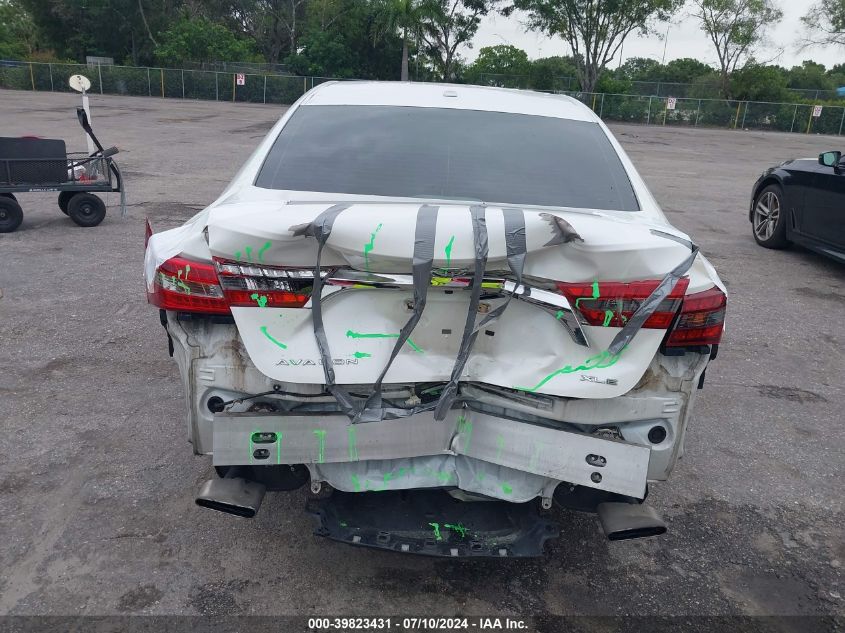 2016 Toyota Avalon Xle Plus/Premium/Tour/Ltd VIN: 4T1BK1EB6GU196673 Lot: 39823431