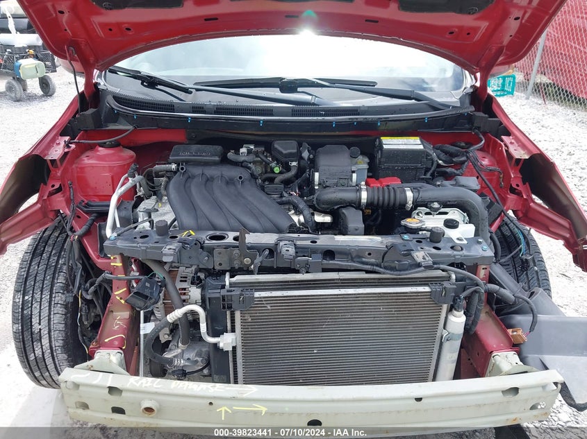 2019 Nissan Versa S/S Plus/Sv VIN: 3N1CN7AP5KL806962 Lot: 39823441