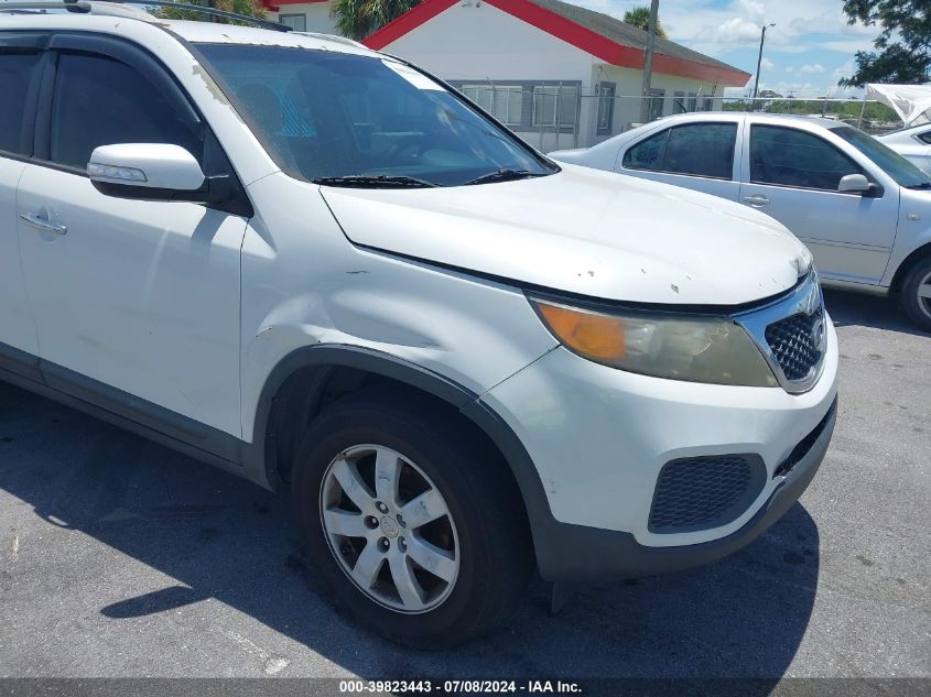 2013 Kia Sorento Lx V6 VIN: 5XYKT4A26DG322763 Lot: 39823443