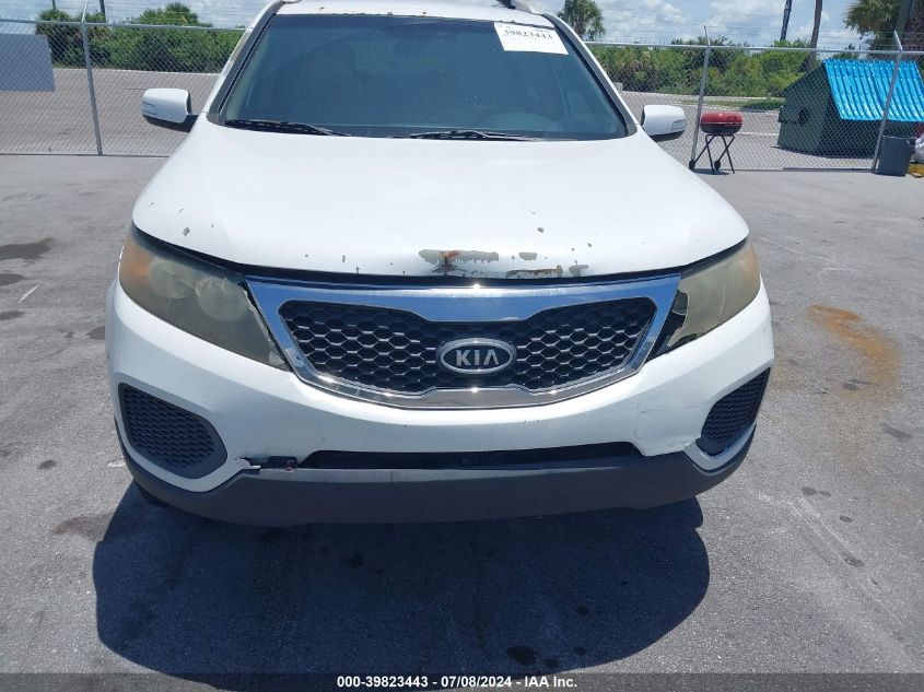 2013 Kia Sorento Lx V6 VIN: 5XYKT4A26DG322763 Lot: 39823443